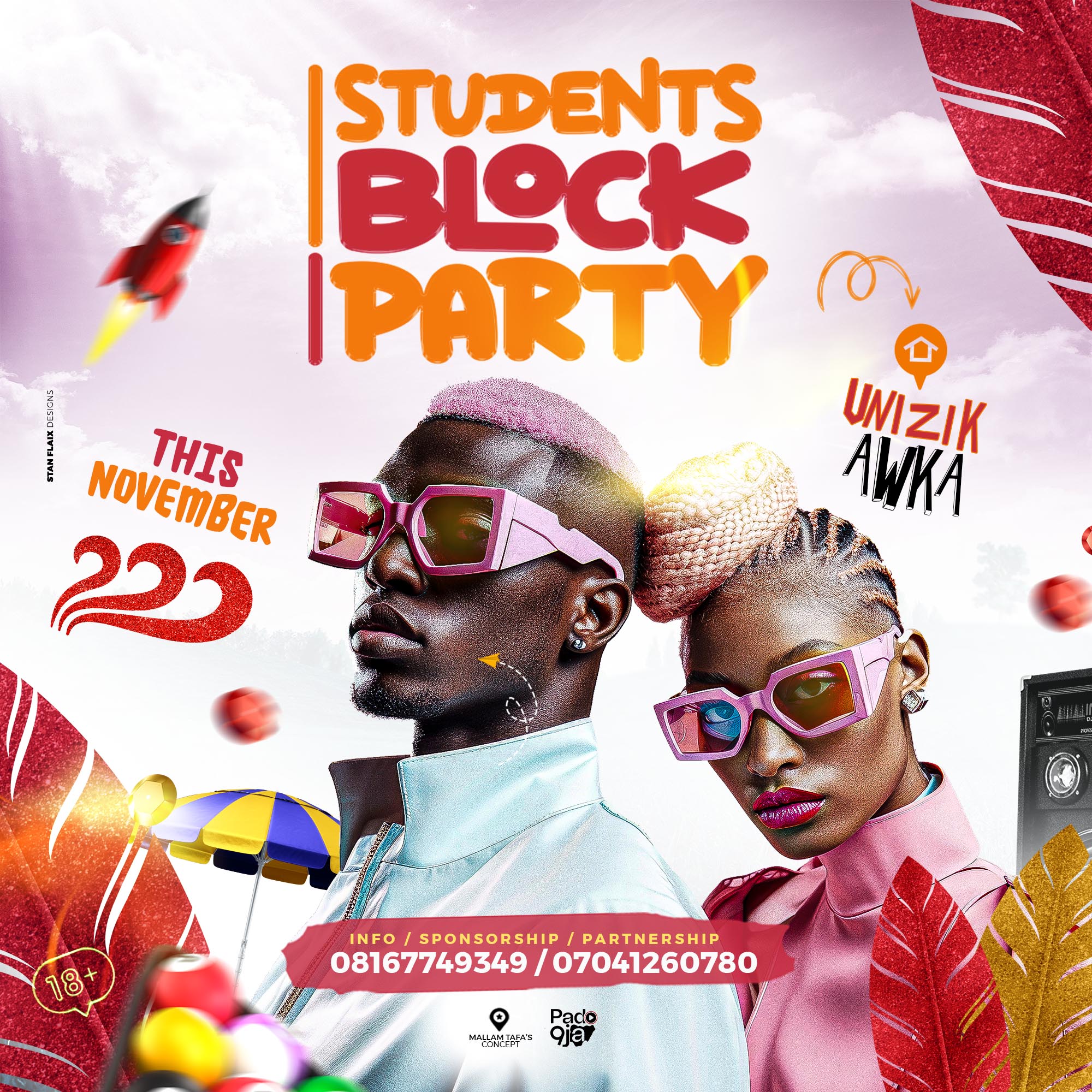 Students Block Party